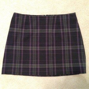 Lightweight Plaid Mini Skirt-Fashion Skirt